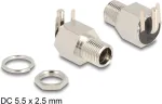 DeLOCK DC lizdas 5,5 x 2,5 mm moteri&scaron;kas skydinis litavimui kampuotas 20 V 10 A