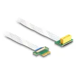 DeLOCK Riser Card PCI Express x1 vyri&scaron;kas į x1 lizdą 90&deg; kampu su FPC kabeliu 30 cm