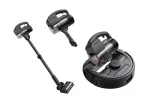 Robotas dulkių siurblys Eufy E20 Black &ndash; apvalus, su dulkėms surinkimo baze, 150 min veikimo laikas, 35 cm skersmuo