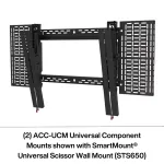 Peerless ACC-UCM2 laikiklis AV komponentams, juodas