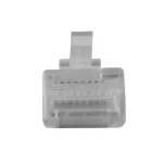 ACT RJ45 (8P/8C) modulinė jungtis plok&scaron;čiam kabeliui TD108, 25 vnt.