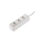 Hama 00108842 apsauginis filtras su įtampos apsauga Baltas 3 AC lizdai 230 V 5 m
