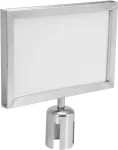 Sign EUROLITE Hinweisschild barjerai 317&times;215 mm sidabrinis