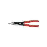 Knipex 13 81 200 įpjovimo replės, 20 cm, plienas/plastikas, raudonos, sveria 265 g