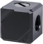 Alphacool Eiszapfen jungties terminalas 4 krypčių G1/4 vidinis sriegis - juodas acetilas (17557)