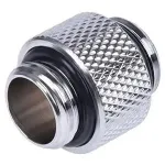 Alphacool HF dvigubas spenelis G1/4 AG į G1/4 AG 10mm - Chromuotas (17199)