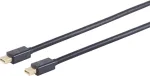 Mini DisplayPort į Mini DisplayPort laidas ShiverPeaks BS10-51025, 1 m, auksuoti kontaktai
