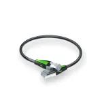 Tinklo kabelis Zyxel ACCESSORY-ZZ0109F Cat6a RJ-45&ndash;RJ-45 Juodas 0,18 m