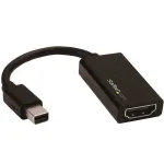 StarTech.com Mini DisplayPort į HDMI adapteris - aktyvus mDP 1.4 į HDMI 2.0 vaizdo keitiklis - 4K 60Hz - Mini DP arba Thunderbolt 1/2 Mac/PC prie HDMI monitoriaus/TV/ekrano - mDP į HDMI raktas