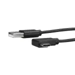 StarTech.com USB-A į USB-C laidas &ndash; stačiu kampu &ndash; vyri&scaron;kas/vyri&scaron;kas &ndash; 1 m &ndash; USB 2.0