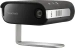 Projektorius ViewSonic M1XE, LED, WVGA (854x480), ne&scaron;iojamas, trumpo fokusavimo, juodas/sidabrinis