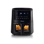 Ariete 4633, Kar&scaron;to oro gruzdintuvė 4L, 1400W, Talpa 4L, 9 programų, Shake ir Grill funkcijos, Temperatūra iki 200&deg;C, Juoda