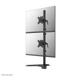 Neomounts DS45-600BL2V dviejų monitorių stovas, 10&ndash;32 col., VESA 75&times;75&ndash;100&times;100, max 9 kg, laisvai pastatomas, juodas
