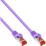 InLine Patch Laidas S/FTP PiMF Cat.6 250MHz PVC varis violetinis 15m