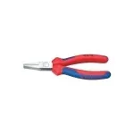 KNIPEX 20 02 140 replės smailianosės, chromo vanadžio plienas, plastikas, mėlyna, raudona, 14 cm, 137 g
