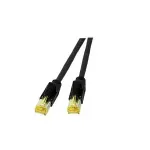 Tinklo kabelis EFB Elektronik K8560SW.3 RJ45 Cat6a 3m Juodas