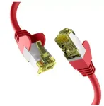 Tinklo kabelis EFB Elektronik EC020200057 20 m Cat6a S/FTP raudonas