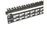Patch Panel 1U Wirewin WKS PANEL 24 JUODAS
