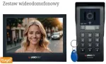 LASKOMEX 2 laidų IP vaizdo durų telefonas GEMINI SET