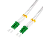 LogiLink FC0LC05 &scaron;viesolaidinis jungiamasis kabelis su plieniniu &scaron;arvu, OS2, LC/APC-LC/APC, duplex, 5 m