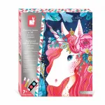 Janod Unicorns Pearl and 3D Paint Kit