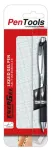 Pentel EnerGel Document Liquid Gel Rollerball ra&scaron;iklis, 2 vnt., juodas, 0,5 mm