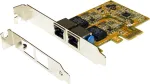 EXSYS EX-6072-3 tinklo adapteris &ndash; PCIe Low-Profile, Gigabit Ethernet