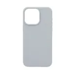 Connect Apple iPhone 15 Pro Max Premium Magsafe Soft Touch Silicone Case New Function Grey Blue