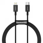 Baseus Superior Series USB-C į Lightning kabelis, 20W PD, 1 m, juodas (CATLYS-A01)