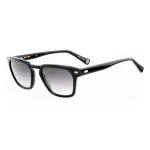 BELSTAFF MAN COOPER-S193 Akiniai - 52/21/145 mm - Juodas Rėmas Pilki Lę&scaron;iai
