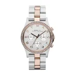 MARC JACOBS Women's MBM3106 Baker Quartz Analog Watch 38mm Two-Tone Stainless Steel