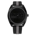 Tommy Hilfiger vyri&scaron;kas laikrodis 1792039 45 mm mėlynas ciferblatas ruda oda