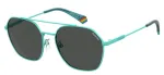 POLAROID Unisex PLD6172S5CB Pilot Aviator akiniai &ndash; juodas rėmelis, pilki poliarizuoti lę&scaron;iai, 57 mm