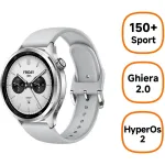 I&scaron;manusis laikrodis Xiaomi Watch S4 sidabrinis