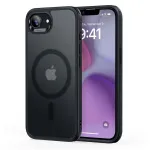 ESR Classic Hybrid HaloLock MagSafe dėklas, skirtas iPhone 16e / 17e, Frosted Black