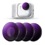 K&F Concept 4 dalių 2-in-1 ND/PL filtrų rinkinys ND8/PL, ND16/PL, ND32/PL, ND64/PL, skirtas Insta360 GO Ultra, SKU.1673
