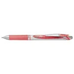 Pentel EnerGel BL77 atsegamasis gelinis ra&scaron;iklis - rožinis - koralinis - sidabrinis - apvalus - 0,7 mm - vandens pagrindo ra&scaron;alas