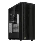 ASUS ProArt PA401 Wood Edition TG PWM 90DC00M0-B39000 PC korpusas, Midi Tower, ATX, grūdintas stiklas, 2x USB 3.2, juodas