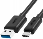 UNITEK USB 3.1 Type-A į Type-C laidas 3 m juodas
