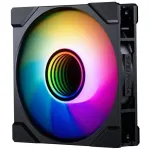 Phanteks M25 Gen2 PH-F120M25R_G2_DBK01 120 mm PWM D-RGB ventiliatorius korpusui, atvirk&scaron;tinis srautas, juodas