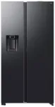 Samsung RS80F64KEFEO American Style &scaron;aldytuvas-&scaron;aldiklis, 615 L, Total No Frost, vandens ir ledo dozatorius su prijungimu, Refined Steel