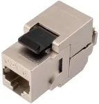 SOLARIX Cat.6 STP RJ45 Keystone Module Tool-less IDC Black