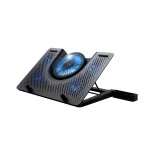 Trust GXT 1125 Quno laptopo au&scaron;inimo stovas, 17 colių, juodos spalvos