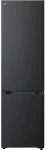 LG GBBS726BEV Laisvai pastatomas &scaron;aldytuvas-&scaron;aldiklis su Total No Frost, 384 l, matinė juoda, energijos klasė C, inverterinis linijinis kompresorius, Wi-Fi