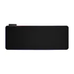 LUMI LEGEND CORPORATION RGB pelėdės kilimėlis su 2 prievadų USB &scaron;akotuvu - 800x300 mm, juodas