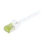 Synergy21 S/FTP CAT6A Patch Laidas RJ45, 500 MHz, 7,5 m, baltas, plonas apvalus, TPE/LSZH Superflex, AWG28, CAT7 žaliava