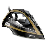 Tefal FV9865E0 Sausas ir garinis lygintuvas su Durilium Autoclean pade, 3000 W, juodas, auksinis