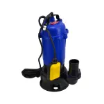 AWTOOLS 1050W povandeninis fekalinis siurblys su smulkintuvu ir plūdiniu jungikliu, 18000 L/h, 10 m pakėlimo auk&scaron;tis, ketaus korpusas