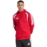 Vyri&scaron;ka &bdquo;adidas Tiro 26 League Sweat Full Zip&ldquo; striukė su gobtuvu, raudona, KF9106, M