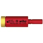 Sukimo momento adapteris Wiha easyTorque 1,2 Nm raudonai geltonas, skirtas SlimBits SlimVario